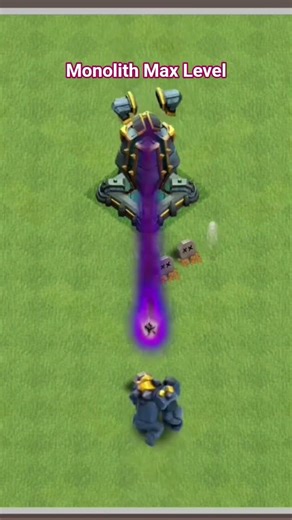 Monilith Max level #clashofclans #clash #jadugar