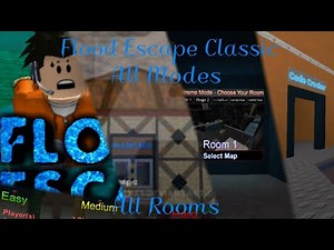 Flood Escape Classic - All Modes (All Rooms) | (Roblox Flood Escape Classic)