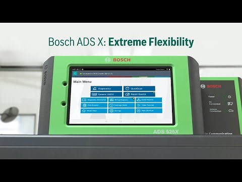 Bosch ADS X: Extreme flexibility with Bosch ADS 525X