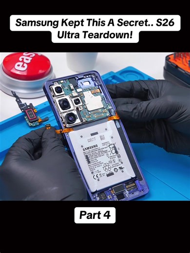 Samsung Kept This A Secret.. S26 Ultra Teardown! #unbox #samsung #s26ultra #teardown