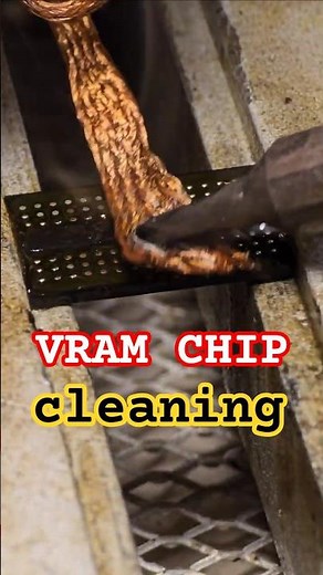 Clean BGA Chips Like a PRO! ✨ VRAM Prep