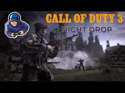 CALL OF DUTY 3 Gameplay #MISSION 3 (NightDrop) part2
