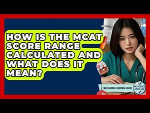 How Is The MCAT Score Range Calculated And What Does It Mean? - Med School Survival Guide