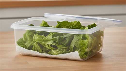 Verduras de hojas verdes en el tupper: por qué hay que guardarlas con una servilleta en la base