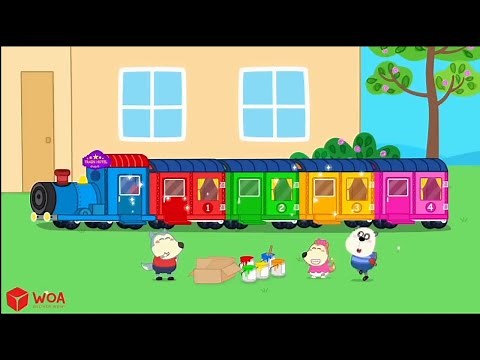 Wolfoo Makes Train Hotel 😱🤯 | How to Build Hotel on the train 🤯 | Stories for #kids