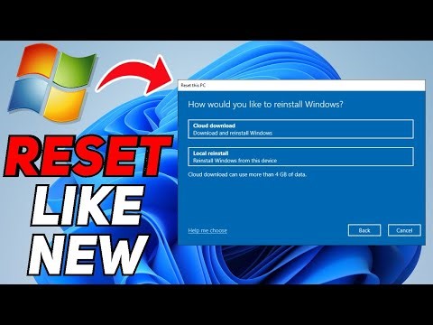 How To Make Laptop Like New Again (Full Reset)