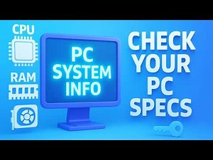 How To Check PC Configuration
