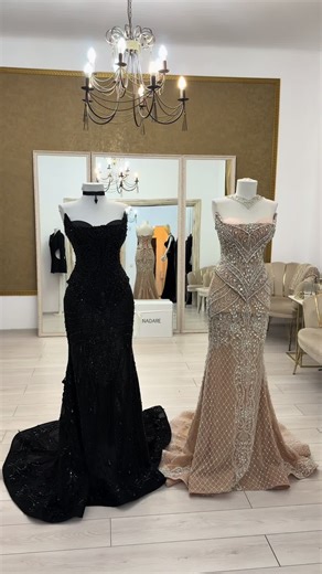 Oficial lansăm serviciul NADARE Rental. Primele 2 ținute din colecția de închiriere sunt acum disponibile ✨ Piese unicat, create în atelierul nostru. Cusute pietricică cu pietricică, manual. Broderii din Dubai, pentru ca tu să strălucești 💫 #nadare #nadaremode #rochiideinchiriat #inchiriererochie #rochiedeinchiriat