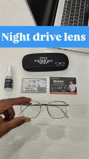 Eyewear_by_visionkit_hyd on Instagram: "Night drive eyeglasses Best eyeglasses for driving All features included Blu filter, Anti glare, Uv400 #eyeglasses #stylisheyewear #trendyeyewear #eyewear #neredmet_hyderabad DM or WhatsApp 9390740355"