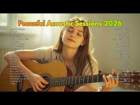 Peaceful Acoustic Sessions 2026 🎸 | Relaxing Acoustic Covers & Calm Guitar Vibes