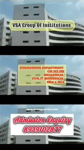 VSA Salem | Engg + Arts + Paramedical #vsagroup #salemcollege #paramedicaladmission