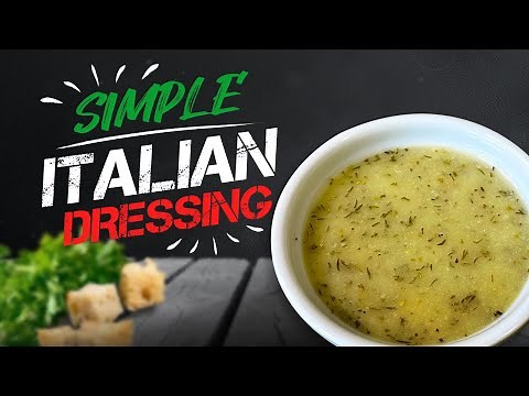 Homemade Italian Salad Dressing