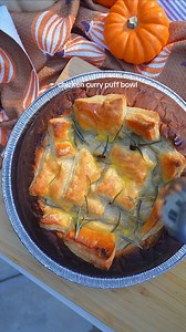 119K views · 90 reactions | chicken curry puff bread bowl  For recipe, make sure you’re following me then comment “gimme recipe” so that the message goes thru. I wanted to make chicken pot pie, but I didn’t want to be basic this holiday. And since I love chicken curry puffs, this happened. | Fationatefoodbelly | Facebook