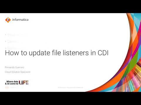 How to Update File Listeners using API