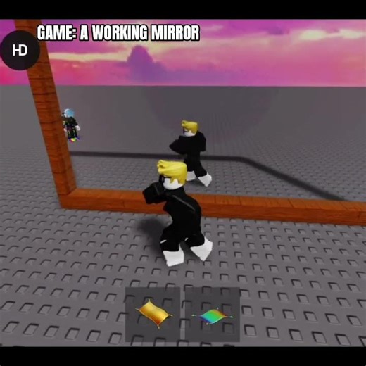 a working mirror #unique.raza17 #roblox