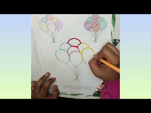 Color the Balloons 🎨🎈 | Fun & Learning for Kids, Bright Balloons Coloring Time 🎨