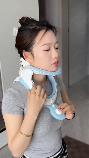 Adjustable Cervical Traction Device for Neck Pain Relief