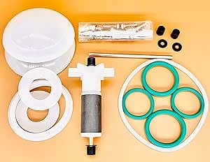 P4071 58113 Hot Tub Water Pump E02 Repair Kit for Coleman Lay-Z-Spa (w/Impeller & Shafts)