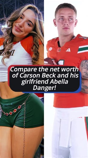 Carson Beck and Abella Danger: Net Worth Comparison 2023