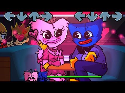 Friday Night Funkin': VS Kissy And Huggy (Date week reskin) Full Week [FNF Mod/HARD]