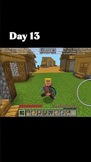 I Survived 100 Days In Minecraft ONE BLOCK!😱#shorts