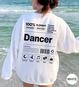 Dance Sweatshirt, Funny Dancer Sweatshirt, Dance Lover Sweatshirt, Dance Teacher, Gift for Dance Lover, Gift for Dancer, Dance Mom Crewneck - Etsy