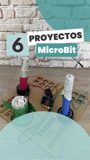 🚨 Tienes la placa MicroBit y ¿quieres ideas de proyectos para hacer con ella en clase o en casa? Aquí te dejamos 6 IDEAS super chulas. Además tienes el paso a paso de cada proyecto en nuestro canal. 💡¿Qué proyecto te ha gustado más? - Vota con el número en comentarios👇🏼 1- REFLEJOS: Mide tus reflejos con este divertido juego 2- OPERACIÓN: ¿Has jugado a este mítico juego? tenemos la versión MicroBit 3- CONTADOR DIANA: Crea un contador de puntos cada vez que consigas tu objetivo 4- CUENTA PASO