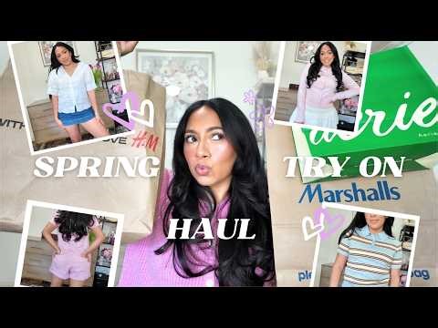 Spring Try On Haul 2026 | Target, H&M, Aerie, TJ Maxx & Marshalls