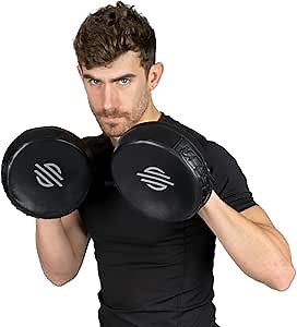 Sanabul Lab Series Professional Boxing Focus Mitts Boxing Pads for Training Hand Target Pads for Punching Sparring Gloves
