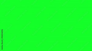 Fire and smoke explosion with green background and 4k quality - Chroma key