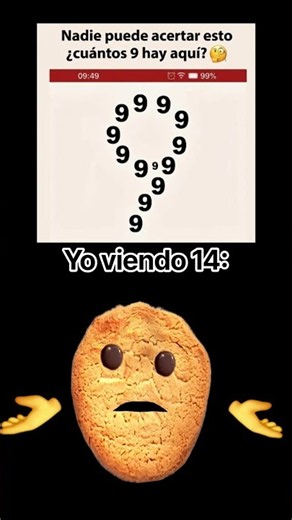 ¿Cuántos 9 ves? 🤔 #desafíoimposible #EmanuelVIPMax