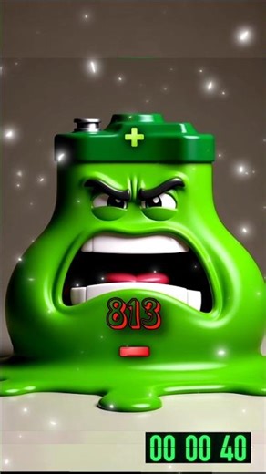 Low Battery Overcharging and Blasting Out 😱|Battery_Charging_animation| #shorts #asmr #lowbattery