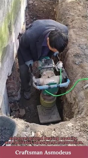 Soil compacting machine #Various process operations