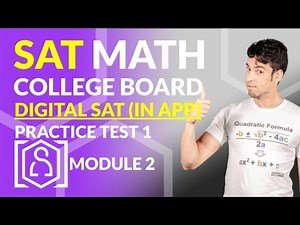Digital SAT Math- Practice Test 9 Video Lecture | Crash Course for Digital SAT
