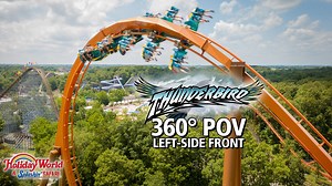 12K views · 170 reactions | It's Thunderbird Thursday! Take a look around from the front seat with this 360-degree point-of-view video! | Holiday World & Splashin' Safari | Facebook