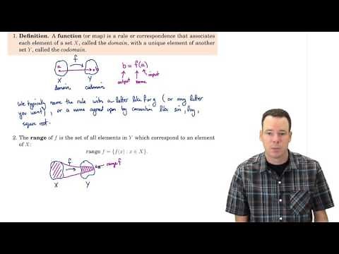 Math150/151 Section 1.1 - Functions (2 of 5)
