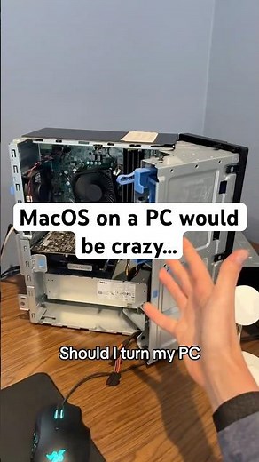 Just Imagine macOS on a PC… #pc #techfacts #techtok