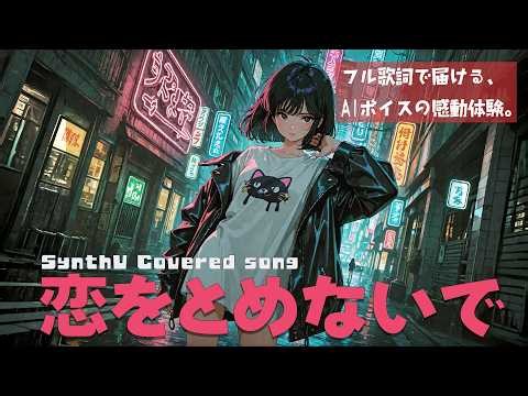 恋をとめないで / COMPLEX【AIカバー】80年代ロック名曲 × SynthV 紫門トパーズ | Original Mix Full Lyrics Cover Song 駆け抜ける恋（フル歌詞）