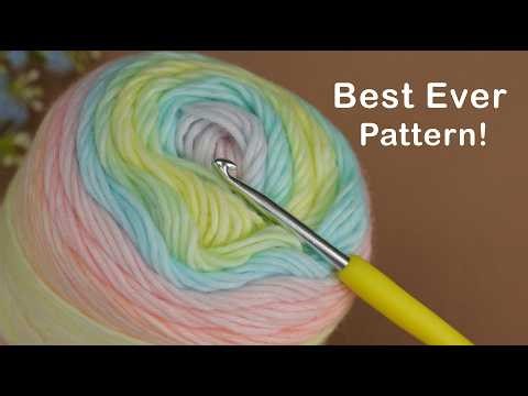 Learn This Gorgeous Crochet Stitch in 10 Minutes | Perfect for Beginners