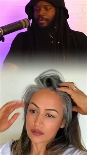 95K views · 1.6K reactions | Reverse gray haie permanently #HairGrowthJourney #GrayHairGoals #Hair. | Genevieve Stanton | Facebook