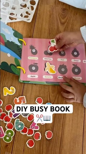 DIY Busy Book from Shein 📖✨ Toddler Approved!