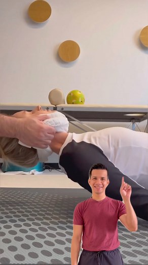 Manual decompression of the neck, often done through specific exercises or stretches, aims to relieve neck pain and disc bulge by creating space between the vertebrae. By stretching and mobilizing the neck joints, it can help reduce pressure on the discs, alleviate nerve compression, improve blood flow, and promote better alignment of the spine. This process may help reduce pain, improve mobility, and support the body's natural healing mechanisms. | Physical Therapy Session