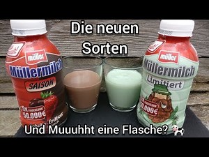 Müllermilch Waldmeister Vanille & Schoko Erdbeere