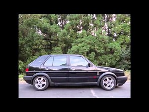 90年式 ゴルフ2 GTi 16V 黒 No,199