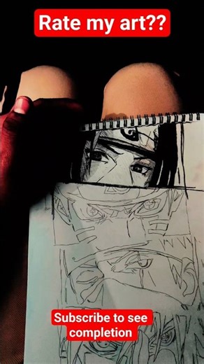 Drawing Naruto Characters part 1 # Naruto #anime #animedrawing