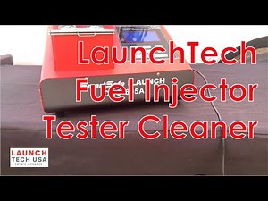 LaunchTech Smart Safe CNC605A fuel injector cleaner and tester review