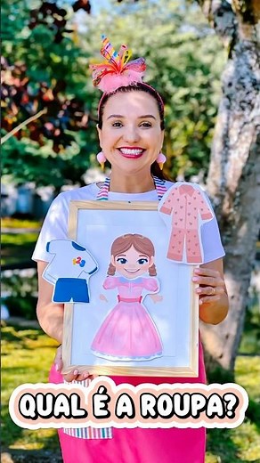 QUAL É A ROUPA? #educaçãoinfantil #infantil #kids #criança #educativo