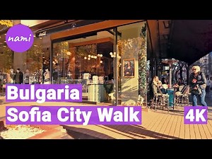 🚶 Sofia Walking Tour 4K | City Center, History & Everyday Life #Sofia #CityWalk