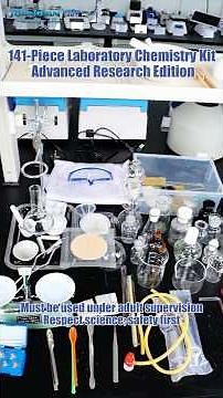 The Ultimate Lab Glassware Kit for Every Experiment | Durable & Organized