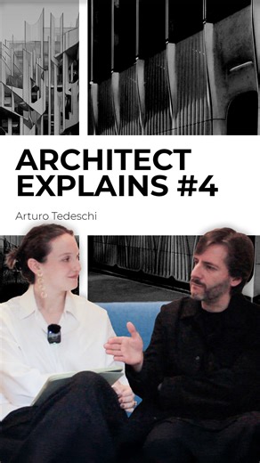 Maria Ulashchenko | Architect & Entrepreneur on Instagram: "FULL EPISODE LINK IN BIO ⬇️ @arturotedeschi You know how everyone keeps asking the same question: Do I really need to follow a “classic” architecture path to succeed? Office → competition → construction → maybe recognition, someday. What if the answer is no? In Architect Explains #4, I sat down with Arturo Tedeschi, architect, computational designer, author, and one of the most influential voices in algorithm-aided design, to talk about
